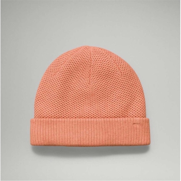 Lululemon Fleece-Lined Knit Beanie in Heathered Pink Savannah main image 7